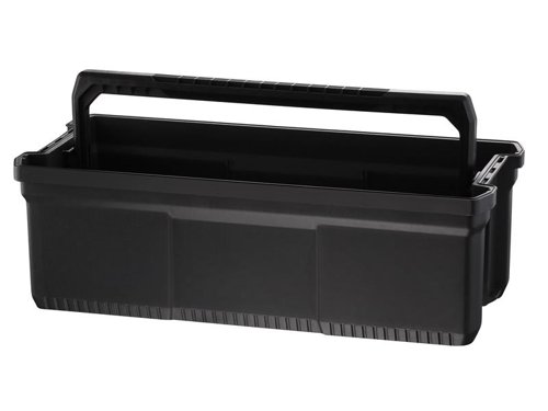 The Stanley Tools FatMax?½ Work Step Toolbox combines a toolbox and work step in one. It has a lightweight design with an ergonomic carry handle for easy carrying. The work step has stainless aluminium legs with non-slip feet to ensure optimum stability and longevity. For added safety the step has been fitted with safety lock buttons.Specification:External Dimensions: 640 x 296 x 287mmInner Dimensions: 560 x 265 x 200mmMax. Load: 30kgMax. Standing Load: 150kgWeight: 6.2kg