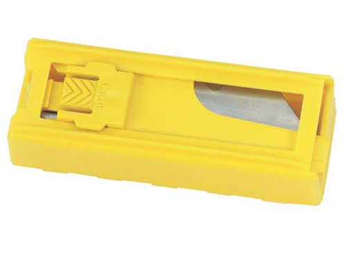The Stanley 1992B blades are heavy-duty, general-purpose blades, which fit all standard Stanley knives. The trapezoid shaped blades are highly resistant and reversible.These blades are ideal for carpet, vinyl and any other material requiring a stiffer and stronger blade.Specifications:Blade length: 62mm. Blade thickness: 0.65mm. Blade height: 19mm.Pack Qty. Dispenser of 10