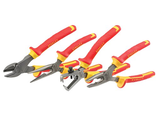 STANLEY® FatMax® VDE Pliers Set, 4 Piece