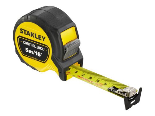 STANLEY® CONTROL-LOCK™ Pocket Tape 5m/16ft (Width 25mm)