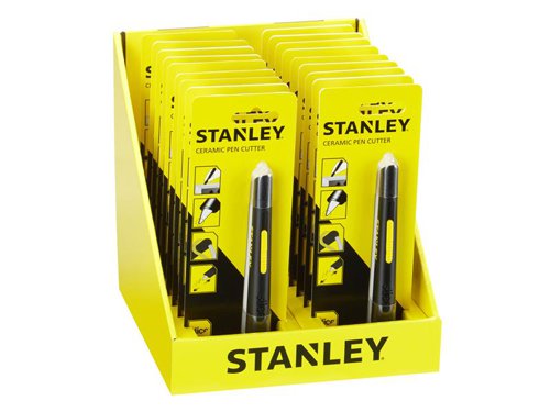 STA Retractable Ceramic Pen Cutter Display, 18 piece