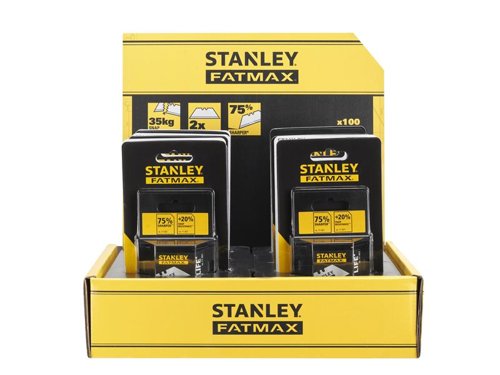 STANLEY® Hand Tools FatMax® Heavy-Duty Blades (Dispenser of 100)
