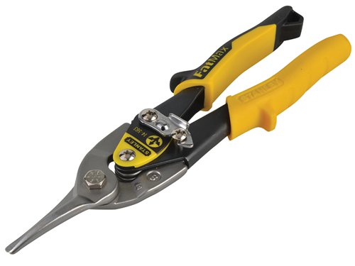 STANLEY® Yellow Aviation Snips & Holster Straight Cut 250mm (10in)
