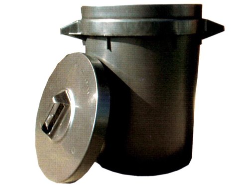 STD Heavy-Duty Dustbin with Lid 90 litre