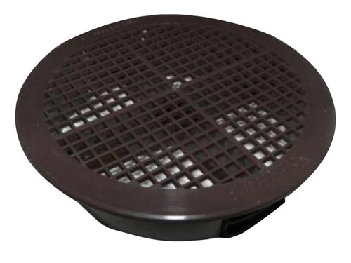 STD Round Soffit Vent, Brown