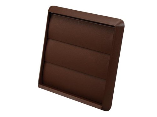 STD Terminal Flap Vent, Brown 100mm