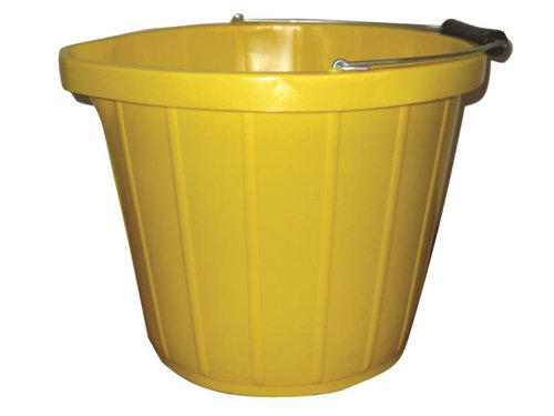 STD Heavy-Duty Bucket,Yellow 3 Gallon
