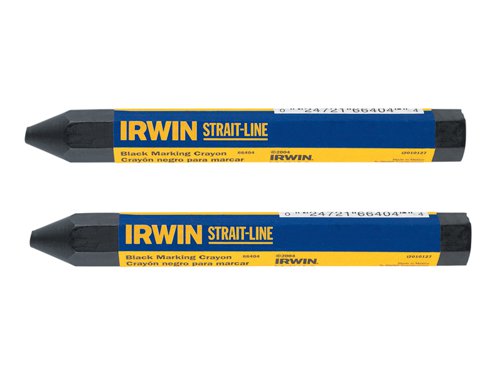 IRWIN® STRAIT-LINE® Crayon Black (Card 2)