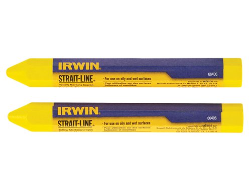 IRWIN® STRAIT-LINE® Crayon Yellow (Card 2)