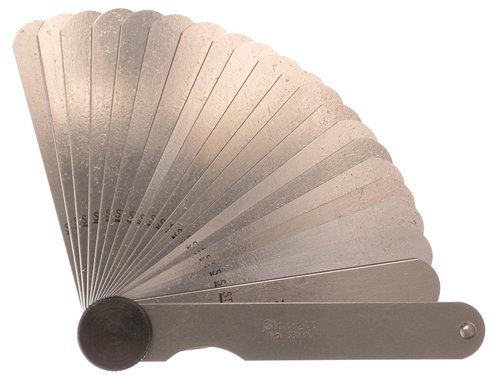 STR 66MA Feeler Gauge 20 Piece Set 0.05-1mm