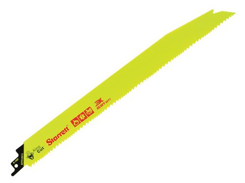 Starrett BTR12610-5 Bi-Metal King Cut™ Demolition Blade 300mm 6-10 TPI (Pack 5)