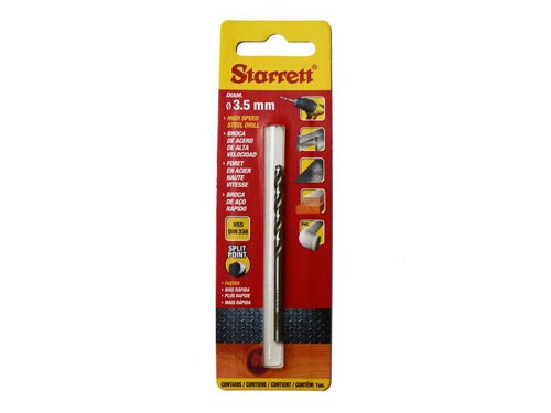STR HSS Split Point Drill Bit 3.5 x 70mm