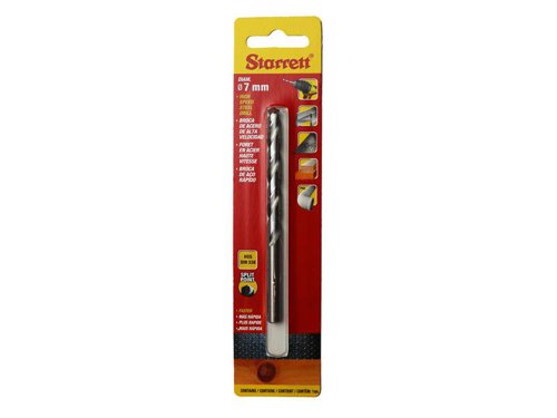 STR HSS Split Point Drill Bit 7.0 x 109mm