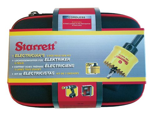 STR Cordless Smooth Cut Bi-Metal Holesaw Kit, 3 Piece
