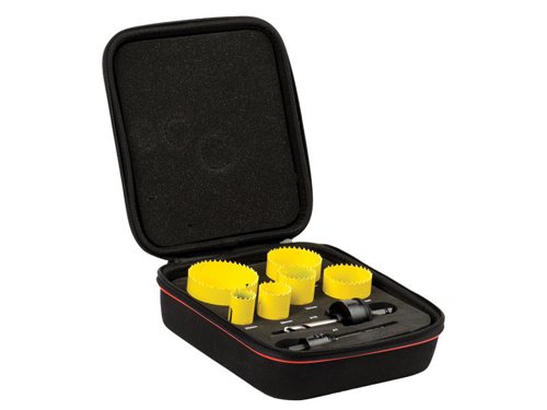 STR KFC06023 Fast Cut Bi-Metal General Purpose Holesaw Kit, 8 Piece