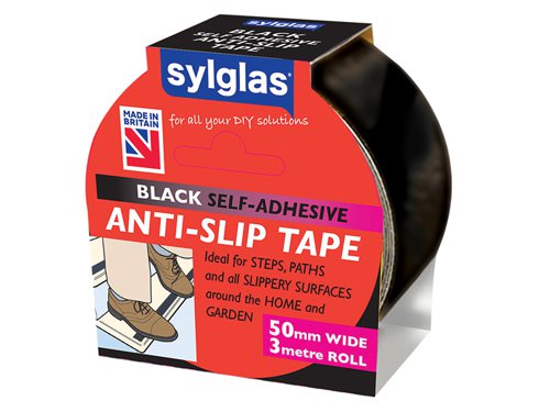 SYLASTBL Sylglas Anti-Slip Tape 50mm x 3m Black