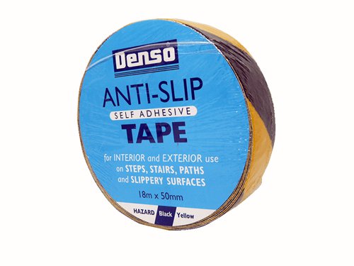 SYLASTBLY18 Sylglas Anti-Slip Tape 50mm x 18m Black & Yellow Hazard