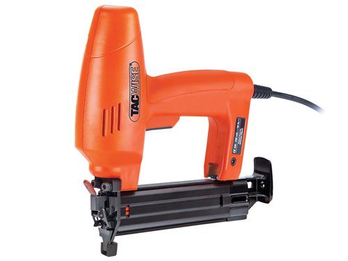 The Tacwise 181 ELS Master Pro Nailer is a versatile nailer, fast, lightweight and compact for convenience, with an ultra quick release nose plate to release jams and rubber nose protector for use on soft timber surfaces. Ideal for flooring, general woodwork, 2nd fix tasks, panelling and insulation. Supplied with a handy blow mould case.Specifications:Fires: 180 Nails: 15-35mm.Capacity: 100 (max.)