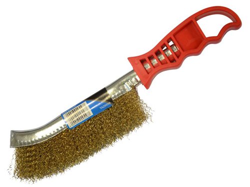 TAL Hand Brush with Brass Wire