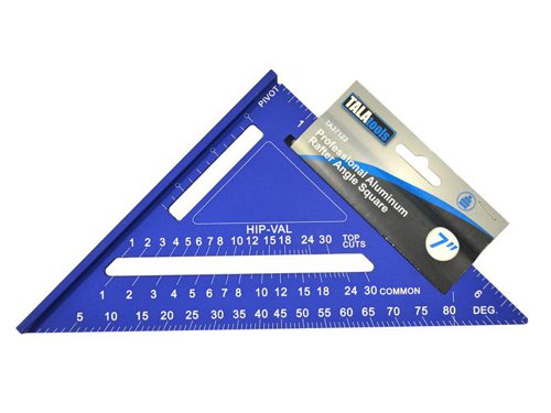 TAL Heavy-Duty Aluminium Rafter Square 175mm (7in)