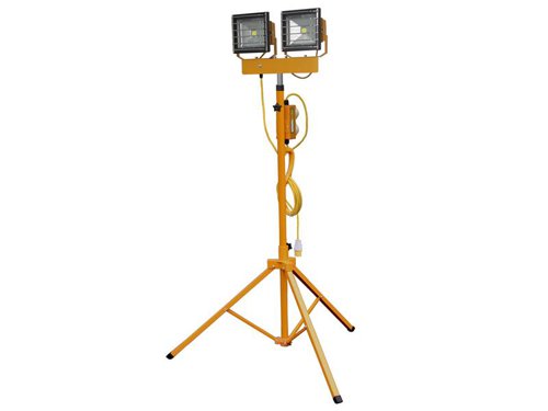 TAL Twin LED Floodlight with Tripod 30W 110V