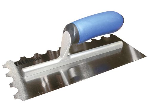 TAL U-Notched Trowel 11 x 4.3/4in
