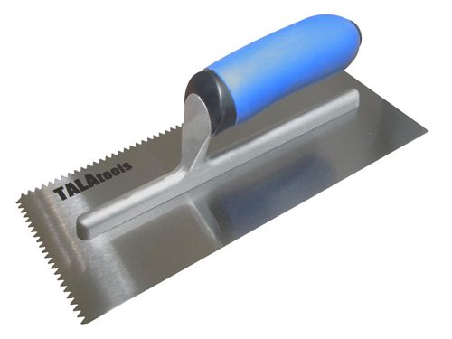 TAL V-Notch Trowel 11 x 4.3/4in