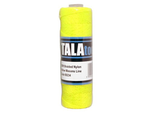 TAL Braided Mason's Line Yellow 106m (350ft)