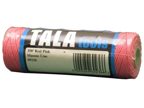 TAL Braided Mason's Line Pink 106m (350ft)