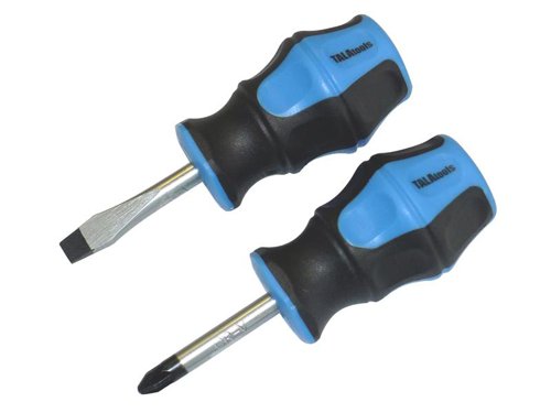 TAL Stubby Screwdriver Set, 2 Piece