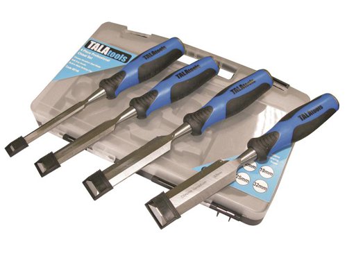 TAL Professional Wood Chisel Set, 4 Piece