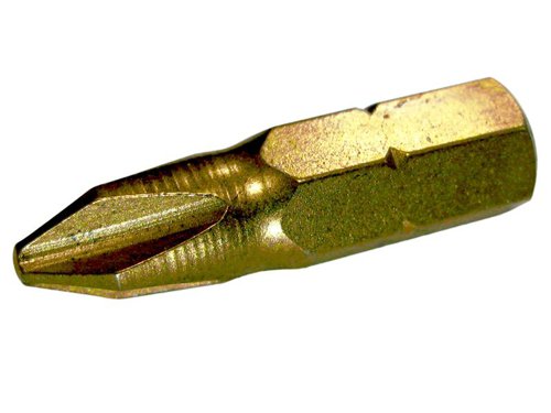 TAL TiN Coated Screwdriver Bits PH2 x 25mm (Pack 3)