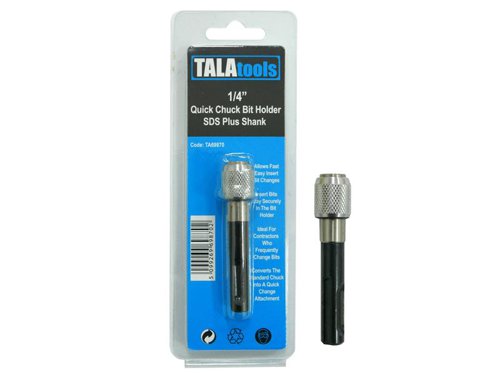 TAL 1/4in SDS Plus Quick-Release Bit Holder