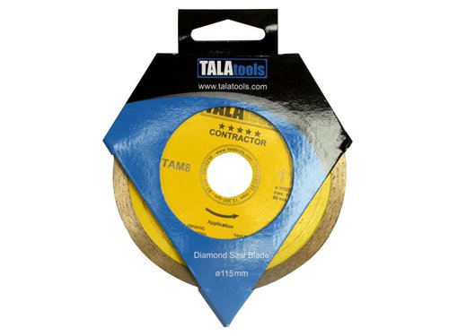 TAL Contractor Series Continuous Rim Blade 115 x 22.23mm