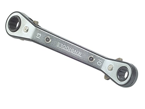 TEN Ratcheting Offset Ring Spanner (RORS) 10 x 13mm