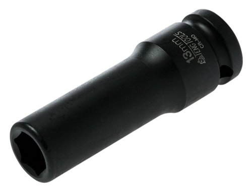 TEN Deep Impact Socket Hexagon 6-Point 1/2in Drive 13mm