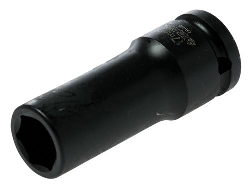 TEN Deep Impact Socket Hexagon 6-Point 1/2in Drive 17mm