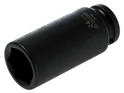 TEN Deep Impact Socket Hexagon 6-Point 1/2in Drive 24mm