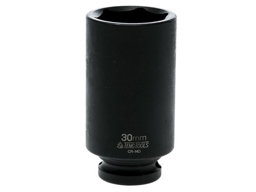 TEN Deep Impact Socket Hexagon 6-Point 1/2in Drive 30mm