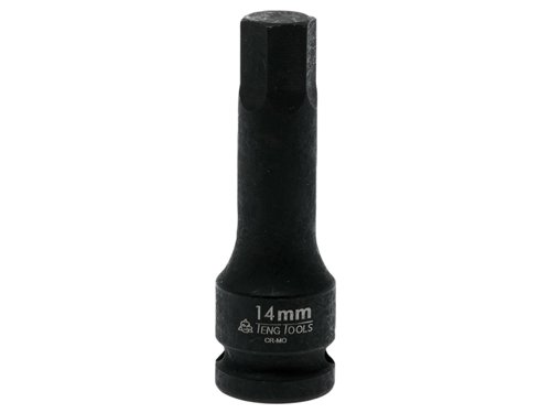 TEN 1/2in Hex Bit Impact Socket 14mm