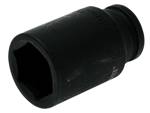 TEN Deep Impact Socket Hexagon 6-Point 3/4in Drive 38mm
