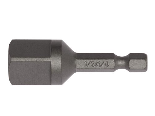 TEN ACCSDA1412 50mm Adaptor 1/4in Hex to 1/2in Square