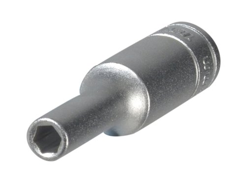 TEN Hexagon Socket Deep 6 Point Regular 1/4in Drive 8mm