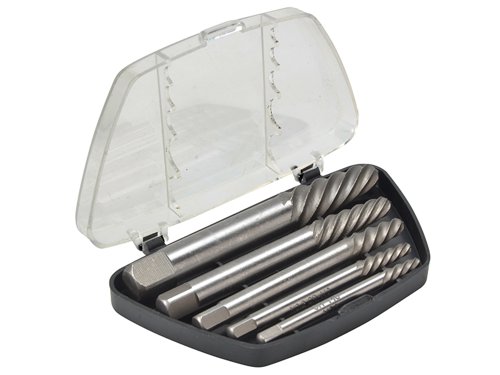 TEN SE05 Screw Extractor Set, 5 Piece