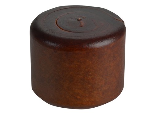 Thor replacement cylindrical faces are constructed from compressed hide, these are for use with a malleable iron split head hammer.Hide faces will absorb the shock of the blow and transfer the force to the item being struck without fear of damage.The Thor hide faces are ideal where a heavy blow is required in a relatively small striking area.Faces are designed to wear and be replaced.For use with size 3 Thor split head hammers .Face diameter 44mm (1 3/4 in)