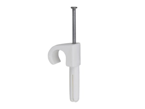 TIL Plug Clip 10-14 White 2.0 x 35mm Box 100