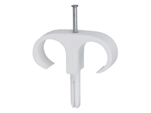 TIL Double Plug Clip 18-22 White 2.5 x 45mm Box 40