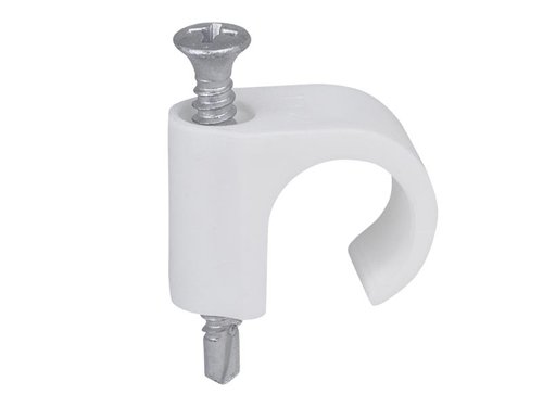 TIL Drill Clip Round 18-22 White PH2 Box 50