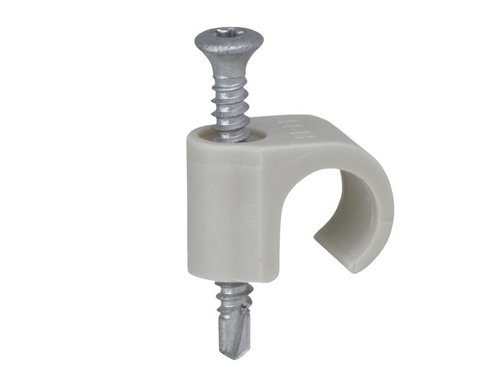 TIL Drill Clip Round 14-18 Grey TX20 Box 100
