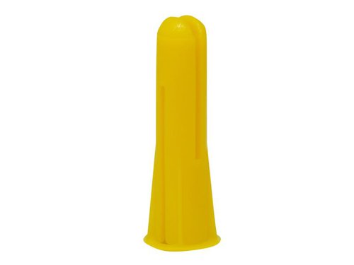 TIL Yellow Collar Plug 5.5 x 25mm Box 100